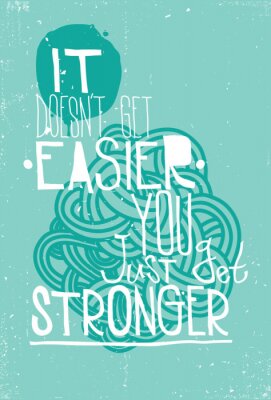 Fototapeta Abstract motivational poster